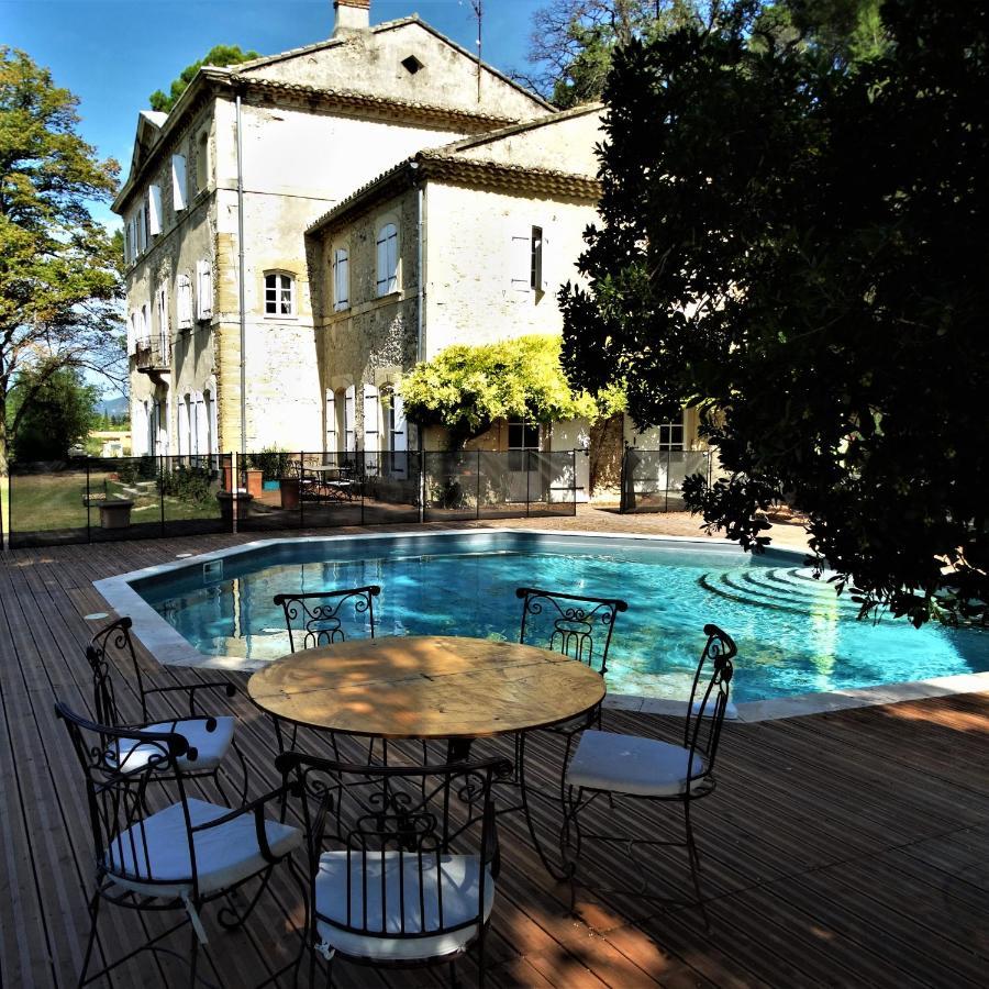 Chateau Montplaisir Charming B&B In Provence Valreas Exterior photo